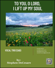 To You, O Lord, I Lift Up My Soul Vocal Solo & Collections sheet music cover Thumbnail